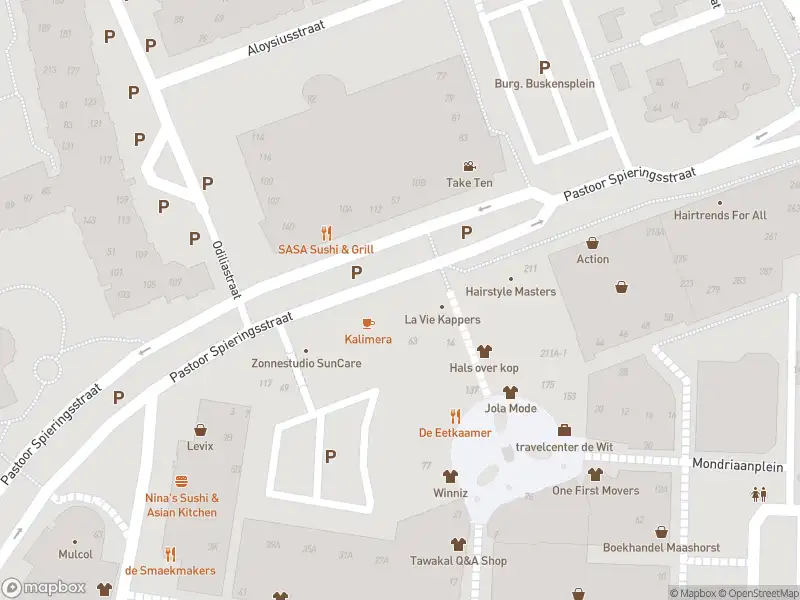 Politie naar de Pastoor Spieringsstraat in Uden vanwege ongeval met letsel