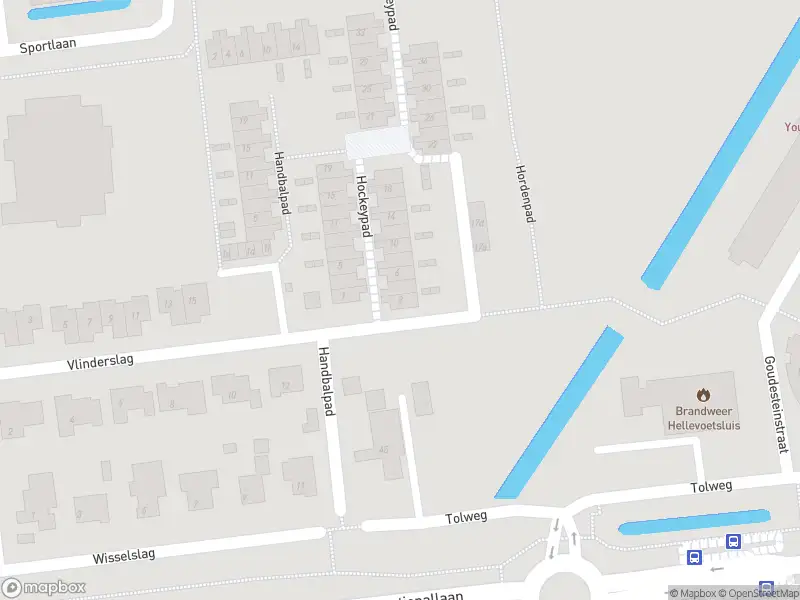 Ambulance met grote spoed naar de Hockeypad in Hellevoetsluis