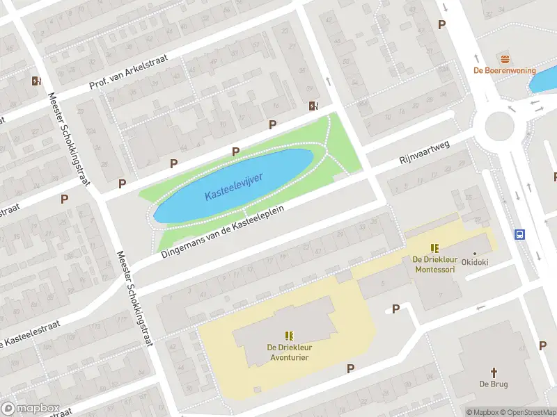 Brandweer met gepaste spoed naar de Dingemans van de Kasteeleplein in 's-Gravenzande vanwege een liftopsluiting