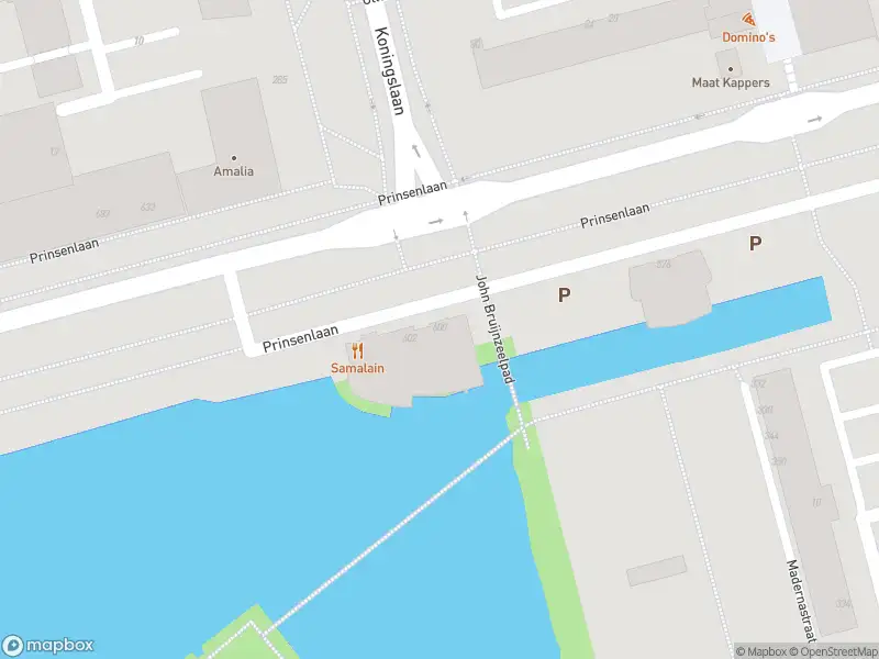 Ambulance met grote spoed naar de Prinsenlaan in Rotterdam