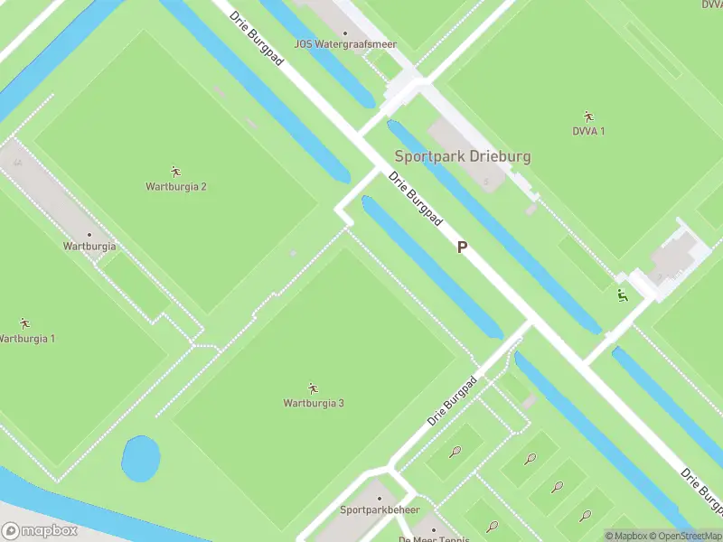 Ambulance met grote spoed naar de Drie Burgpad in Amsterdam