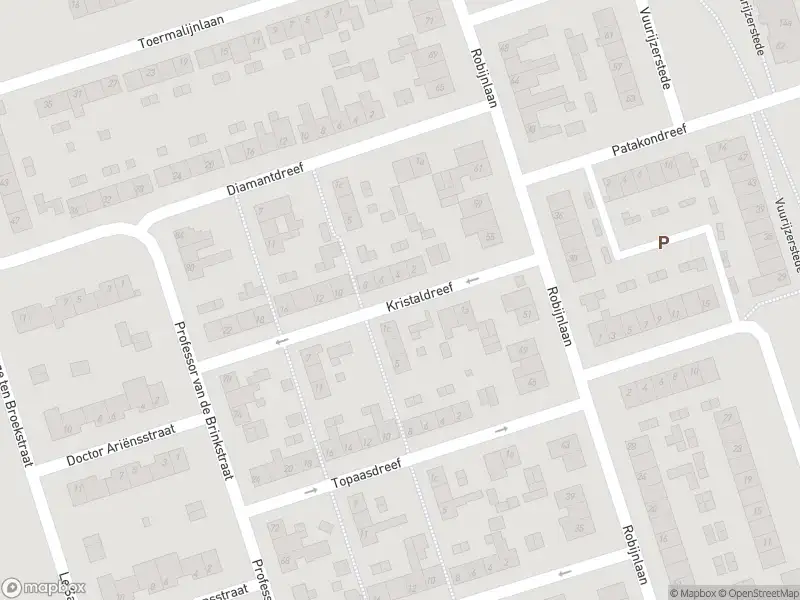 Brandweer met gepaste spoed naar de Kristaldreef in Cuijk vanwege waarnemen gaslucht