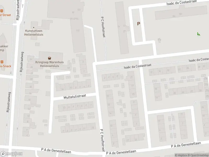 Ambulance met grote spoed naar de Isaäc da Costastraat in Hellevoetsluis