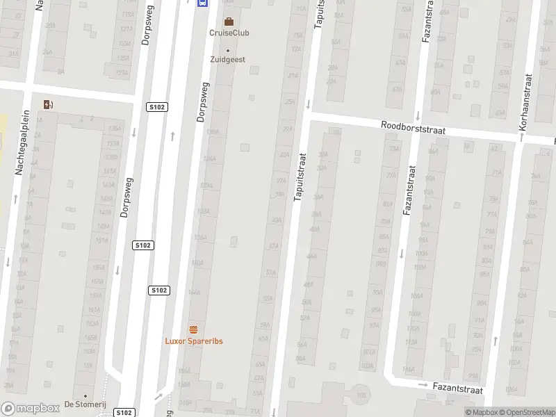 Ambulance met grote spoed naar de Tapuitstraat in Rotterdam