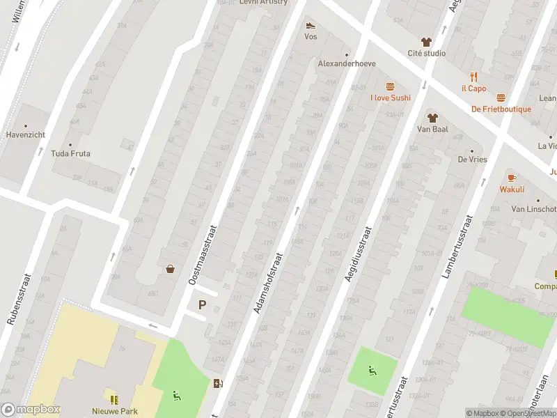 Ambulance met grote spoed naar de Adamshofstraat in Rotterdam