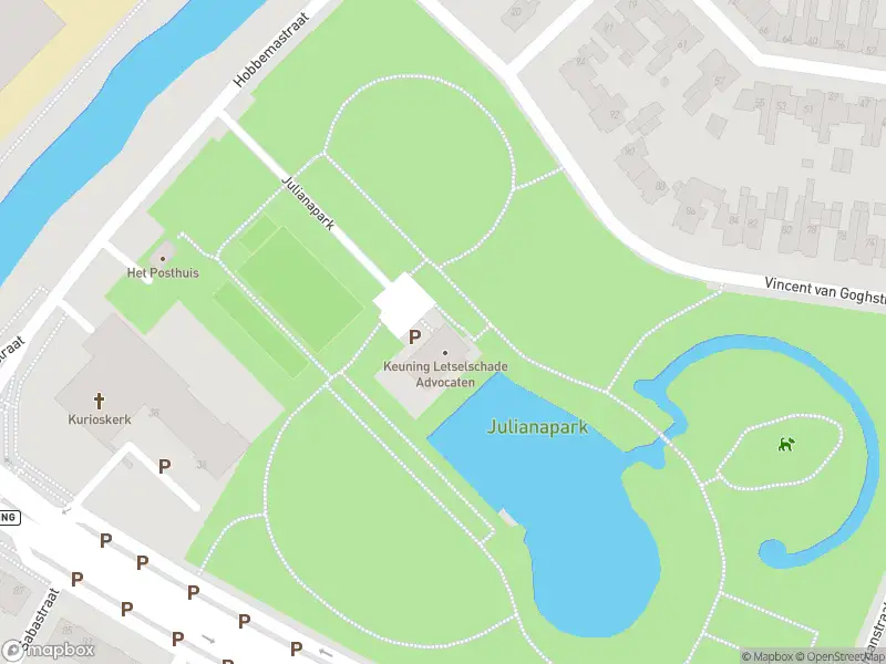 Brandweer met gepaste spoed naar de Julianapark in Leeuwarden