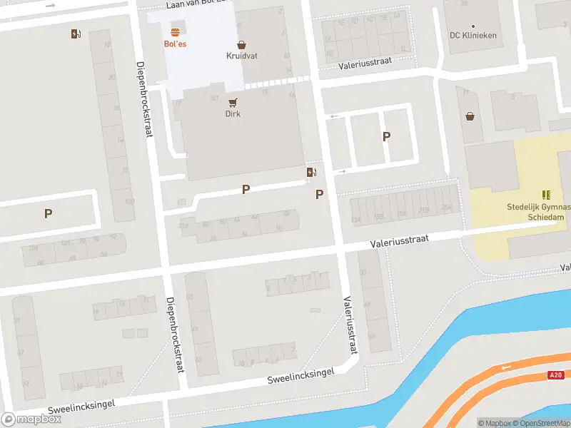 Ambulance met gepaste spoed naar de Obrechtstraat in Schiedam