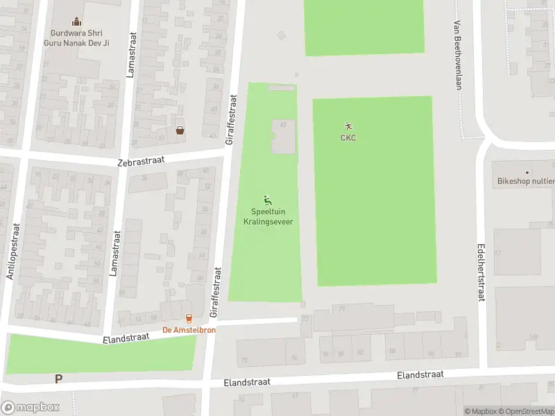 Ambulance met grote spoed naar de Giraffestraat in Rotterdam