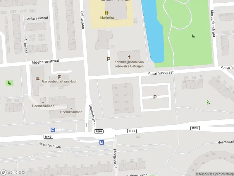 Ambulance met gepaste spoed naar de Saturnusstraat in Spijkenisse