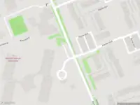 Ambulance met grote spoed naar de Koornhorst in Amsterdam