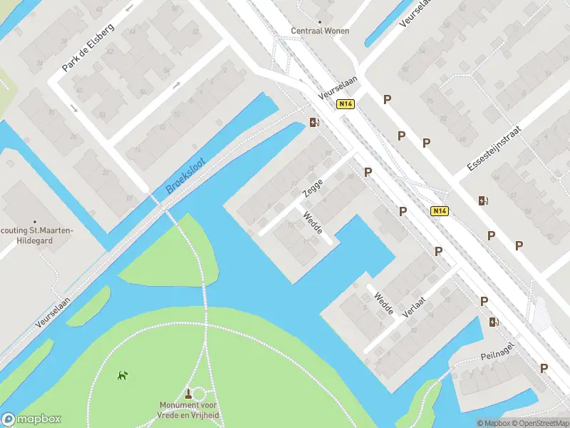 Ambulance met grote spoed naar de Zegge in Voorburg