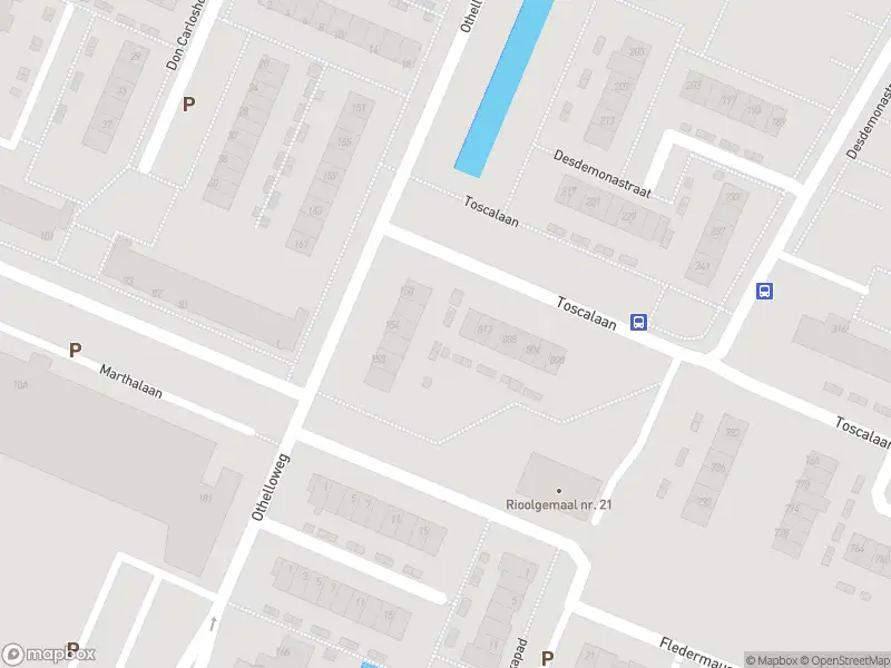 Politie naar de Toscalaan in Hoogvliet Rotterdam