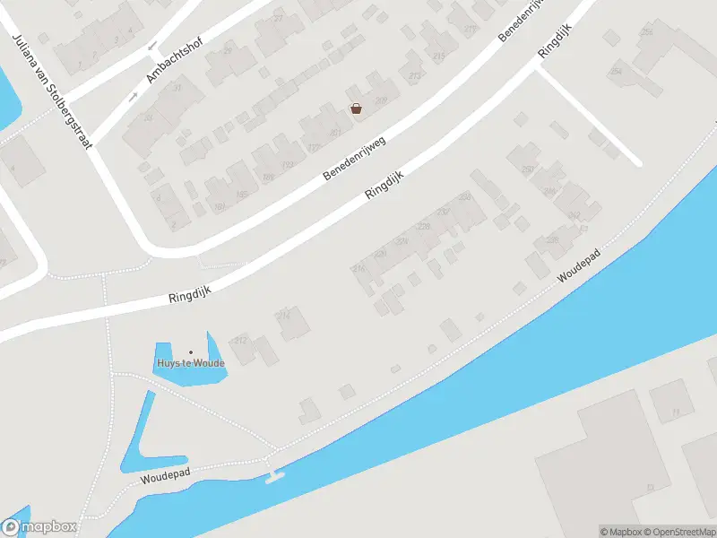 Ambulance met grote spoed naar de Ringdijk in Ridderkerk