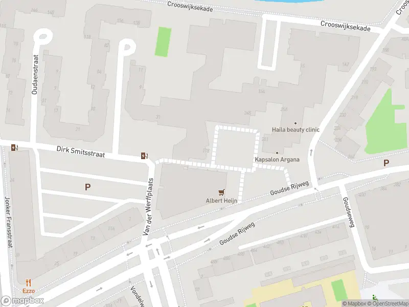 Ambulance met grote spoed naar de Goudseplein in Rotterdam