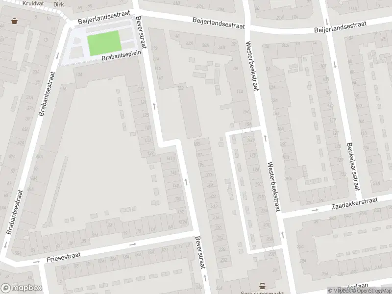 Ambulance met grote spoed naar de Beverstraat in Rotterdam