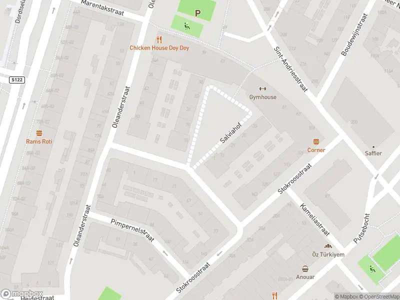 Ambulance met grote spoed naar de Salviahof in Rotterdam