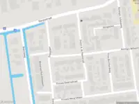 Ambulance met gepaste spoed naar de Koningin Wilhelminalaan in Oud-Alblas