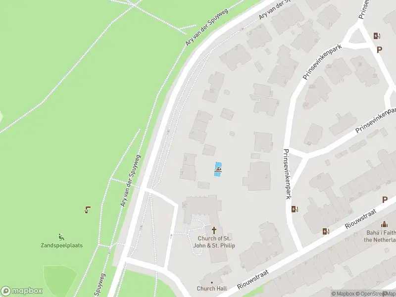 Politie met grote spoed naar de Ary van der Spuyweg in 's-Gravenhage vanwege ongeval met letsel