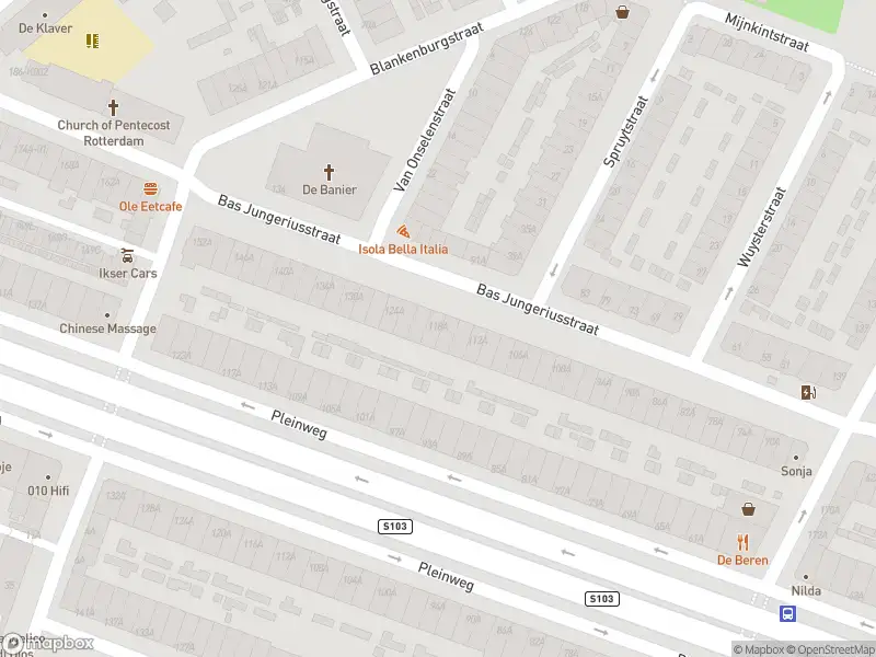 Besteld ambulance vervoer naar de Bas Jungeriusstraat in Rotterdam