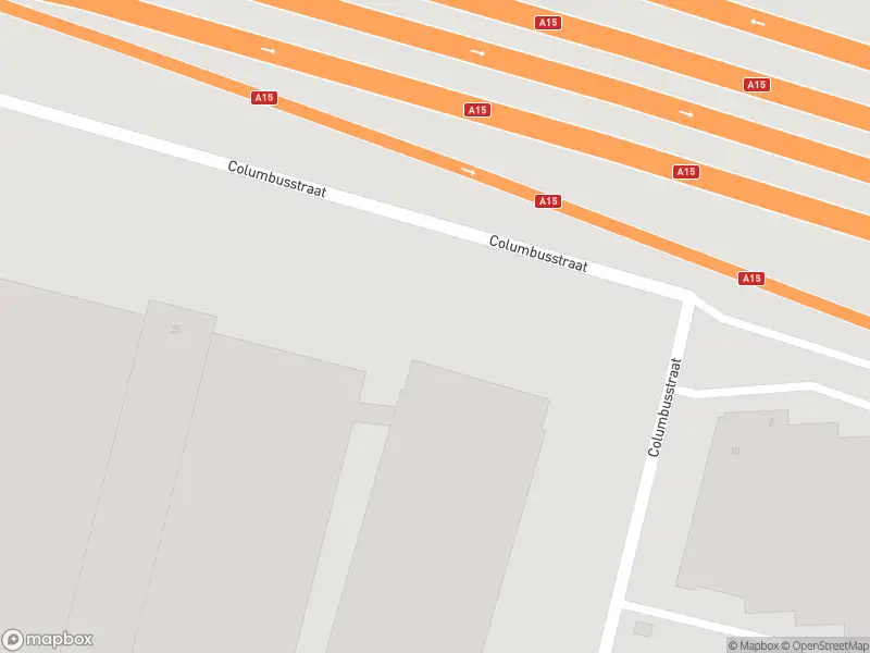 Ambulance met gepaste spoed naar de Columbusstraat in Rotterdam-Albrandswaard