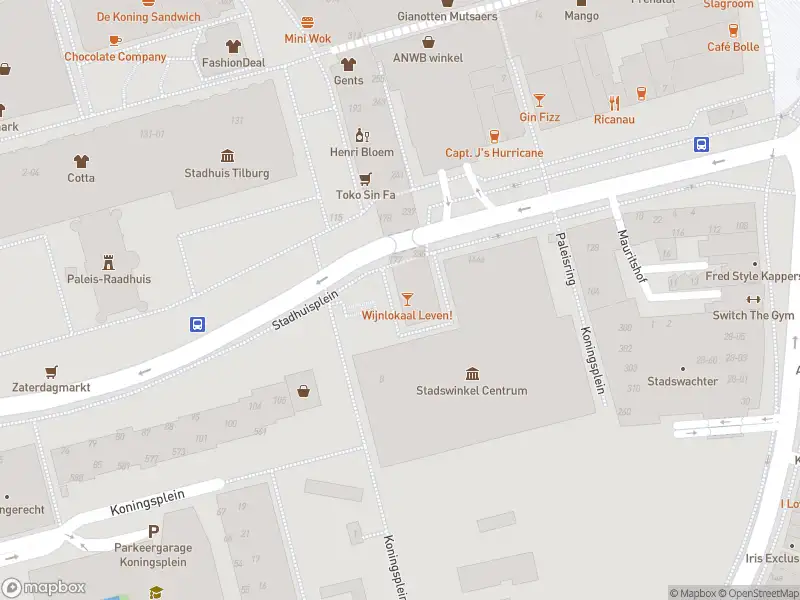 Overlastmelding Stadhuisplein in Tilburg