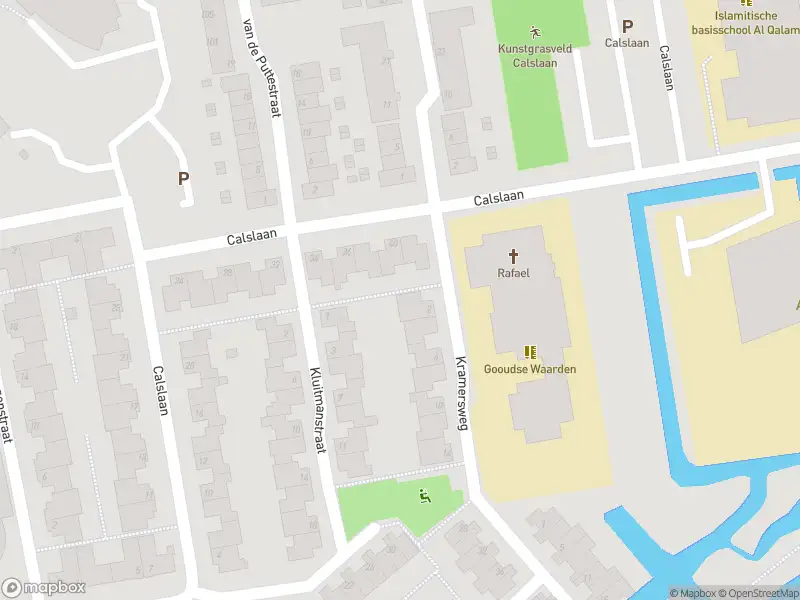 Ambulance met grote spoed naar de Calslaan in Gouda