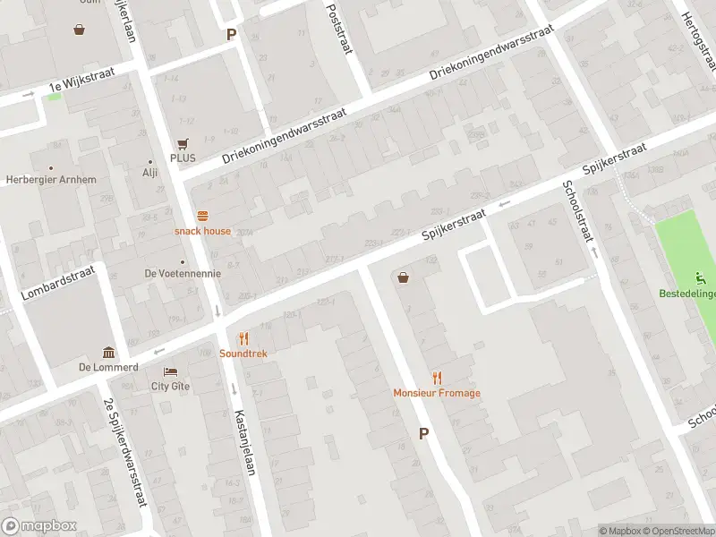 Overlastmelding Spijkerstraat in 6828DG Arnhem