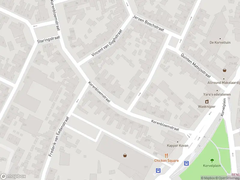 Overlastmelding Korenbloemstraat in Tilburg