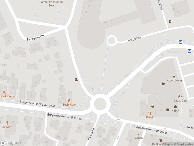 Politie naar de Stadhouderslaan in Soest vanwege aanrijding met letsel