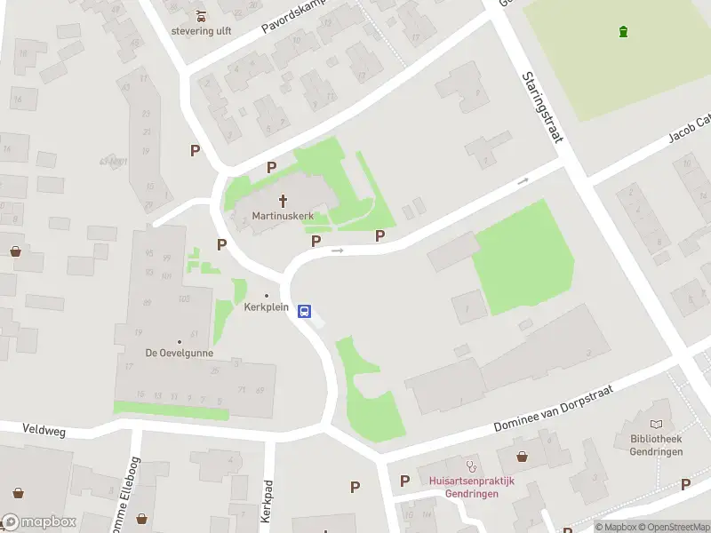 Brandweer met grote spoed naar de Kerkplein in Gendringen