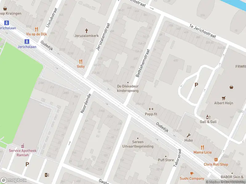 Ambulance met grote spoed naar de Oudedijk in Rotterdam