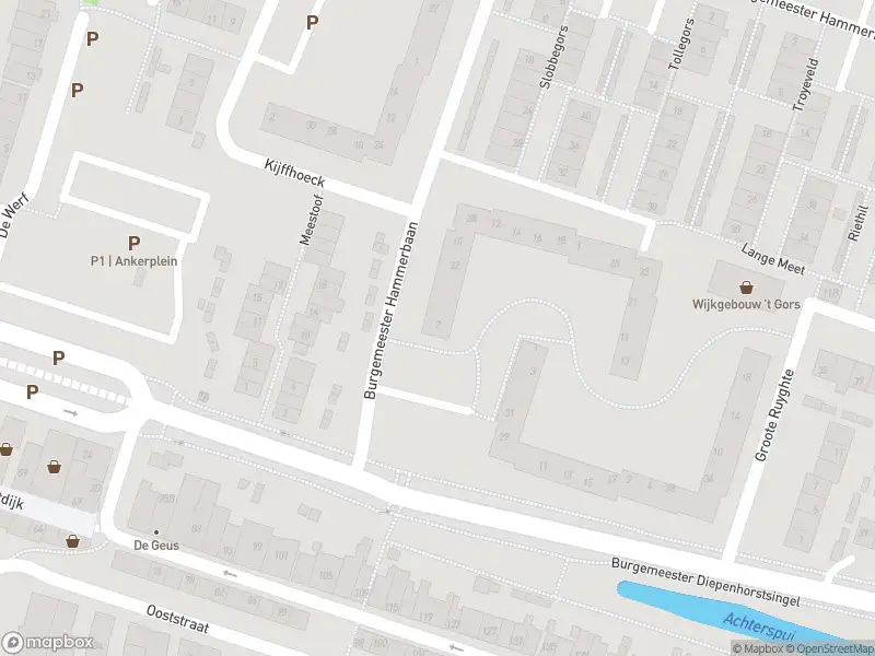 Ambulance met grote spoed naar de Burgemeester Hammerbaan in Oud-Beijerland