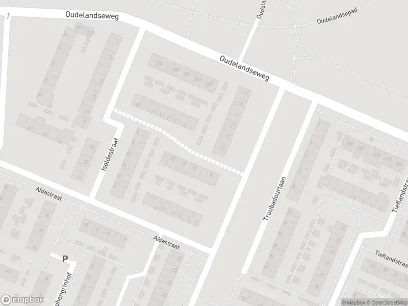 Ambulance met grote spoed naar de Mignonpad in Hoogvliet Rotterdam