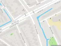 Ambulance met gepaste spoed naar de Prinses Julianalaan in Maassluis