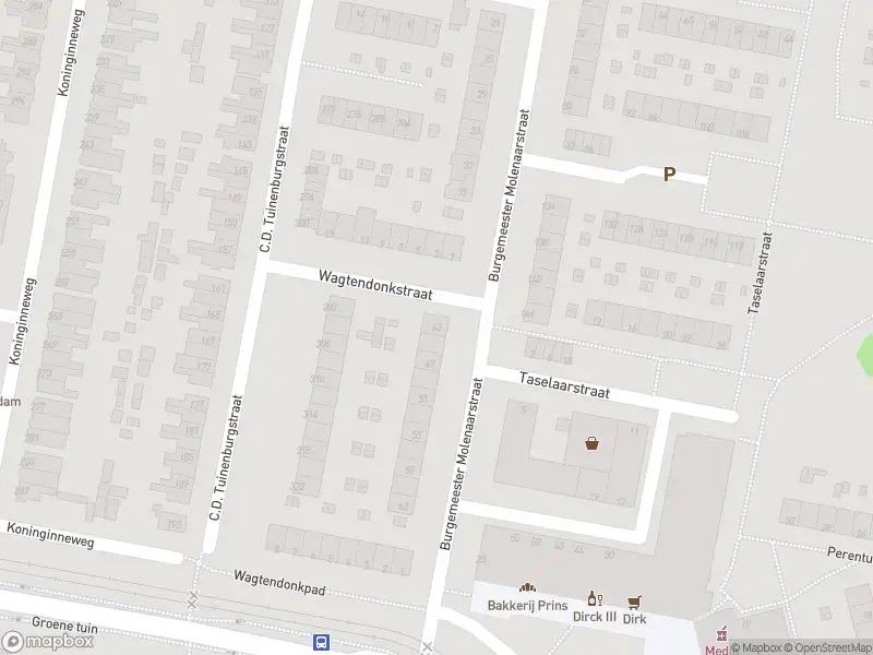 Ambulance met grote spoed naar de Burgemeester Molenaarstraat in Rotterdam