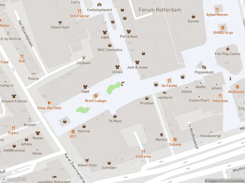 Brandweer met gepaste spoed naar de Binnenwegplein in Rotterdam vanwege afgaan automatisch brandalarm