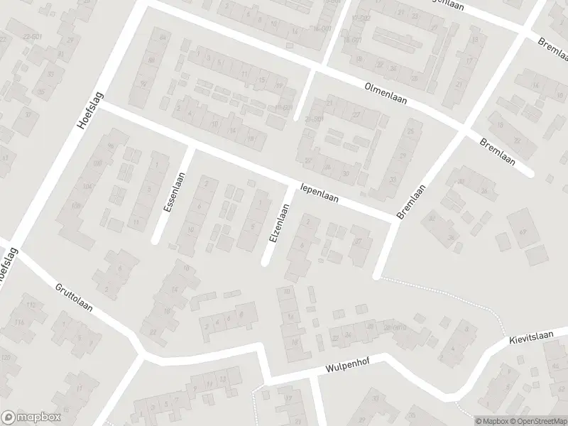 Brandweer met grote spoed naar de Elzenlaan in Nijkerk