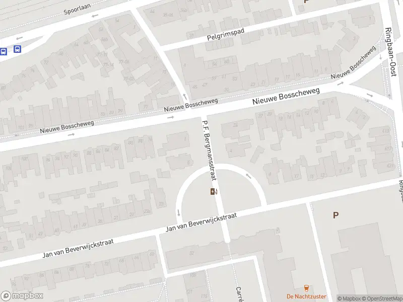 Politie naar de P.F. Bergmansstraat in Tilburg