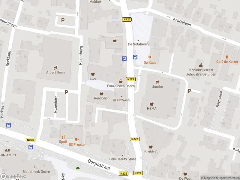 Brandweer met gepaste spoed naar de Amersfoortseweg in Doorn vanwege stormschade