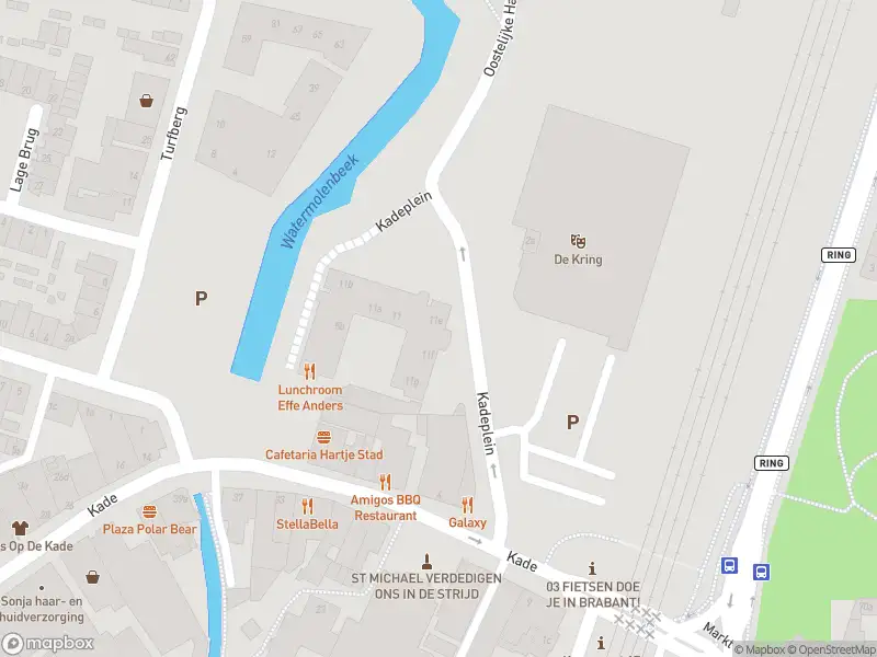 Brandweer met gepaste spoed naar de Kadeplein in Roosendaal