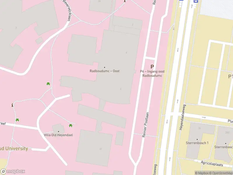 Brandweer met gepaste spoed naar de Reinier Postlaan in Nijmegen vanwege afgaan automatisch brandalarm