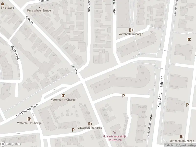 Brandweer met gepaste spoed naar de Sint Paulusweg in Oosterhout vanwege een liftopsluiting