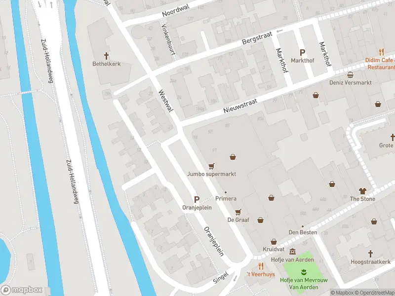 Politie naar de Westwal in Leerdam vanwege overval