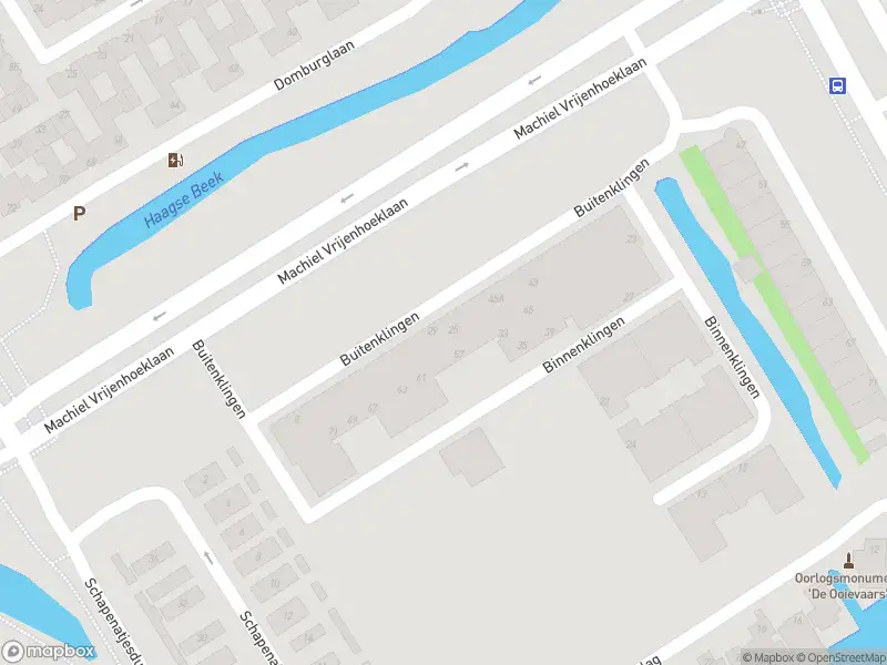 Ambulance met grote spoed naar de Buitenklingen in 's-Gravenhage