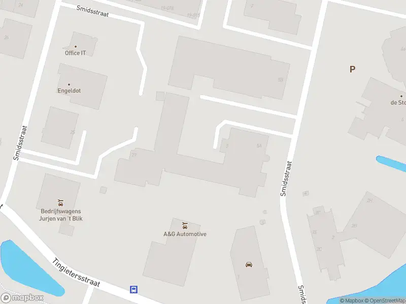 Brandweer met gepaste spoed naar de Smidsstraat in Sneek