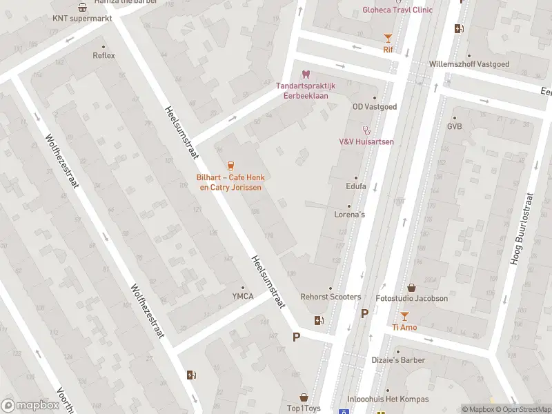 Ambulance met grote spoed naar de Heelsumstraat in 's-Gravenhage