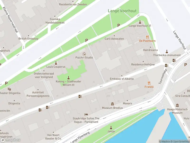 Brandweer met gepaste spoed naar de Louis Couperusplein in 's-Gravenhage