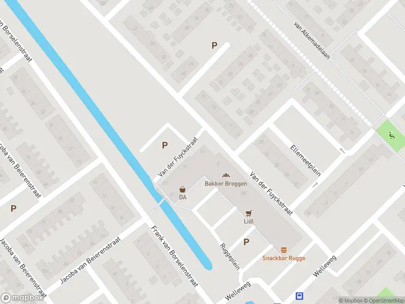 Ambulance met grote spoed naar de Van der Fuyckstraat in Brielle