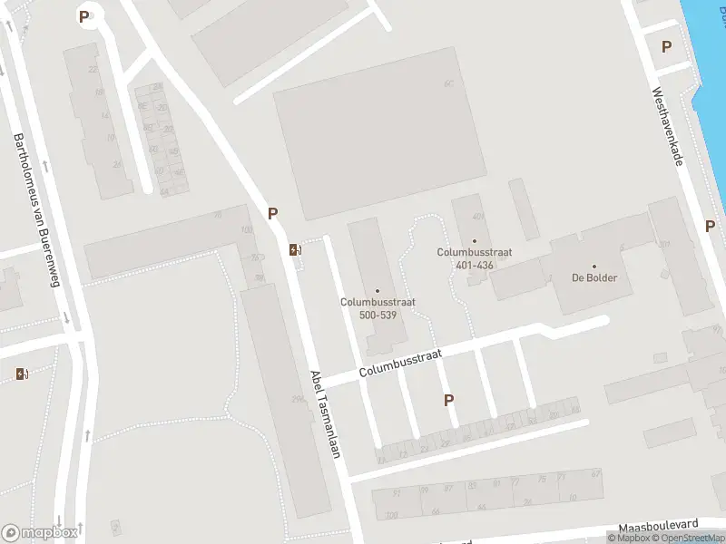 Ambulance met gepaste spoed naar de Columbusstraat in Vlaardingen