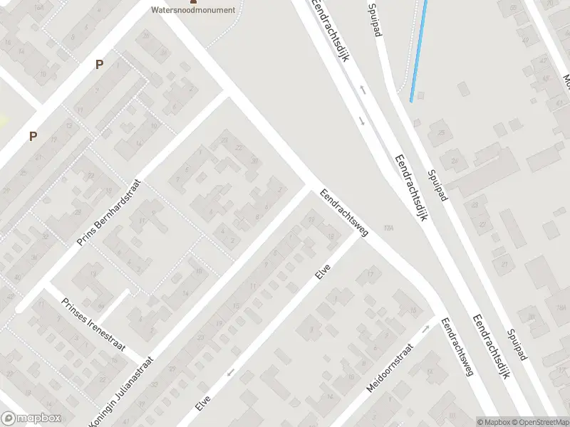 Ambulance met grote spoed naar de Koningin Julianastraat in Stellendam